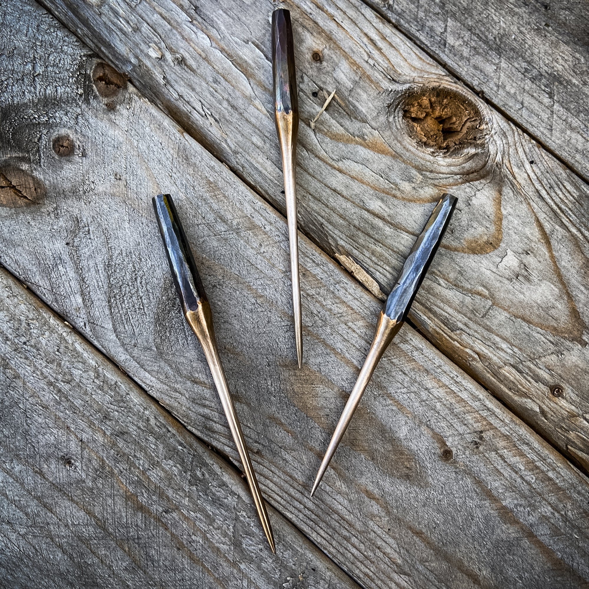 Dustworks Trio Hand Forged Bronze Picks