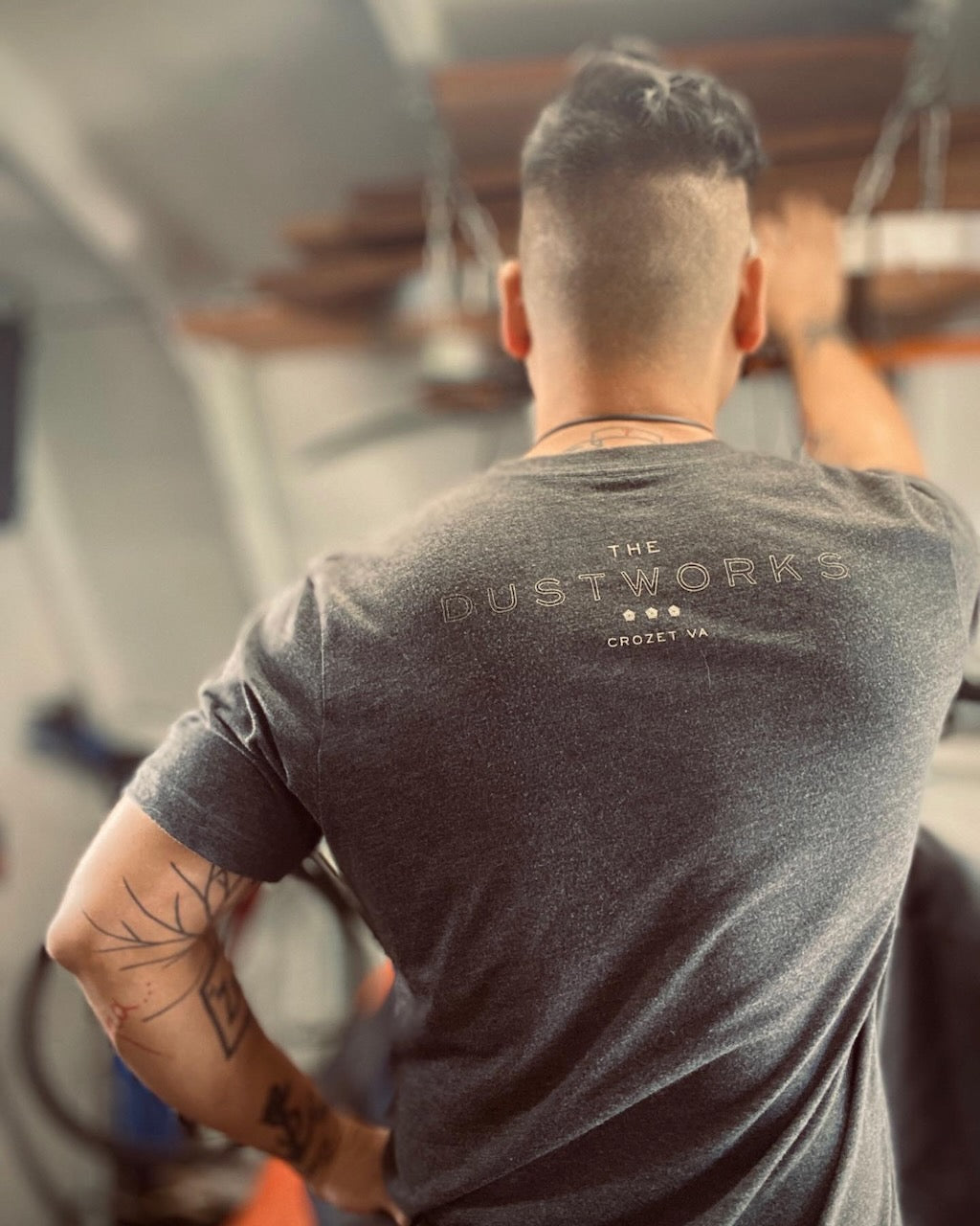 Trust Banner T-Shirt - Dark Grey Heather
