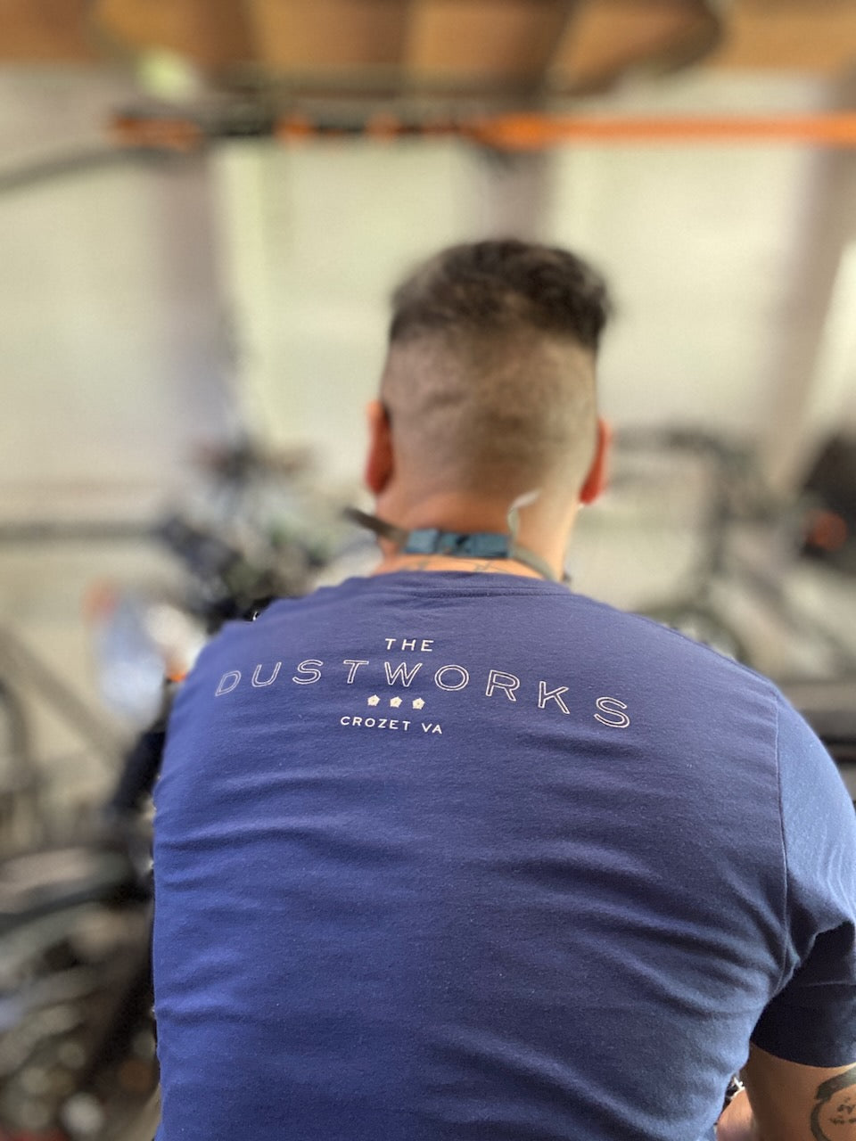 Trust Banner T-Shirt - Navy