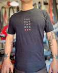Name Stack T-Shirt - Black Heather